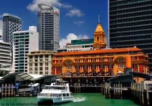 Ferry-and-Auckland-Ferry-Building