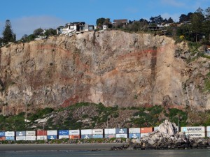 Crumbling RedCliffs  Christchurch