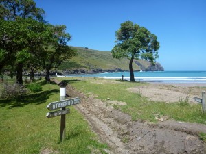 Otanerito Bay - the last night on the Banks Peninsula Track