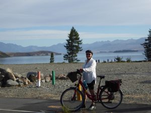 Ready to ride the Alps to ocean Cycleway in Tekapo