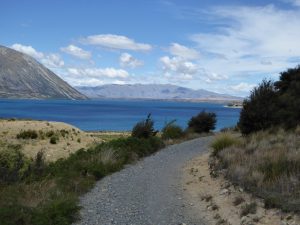 Alps to Ocean Cycle Trail - Lake Ohau section