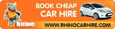 Rhino car Hire - compare for the best price