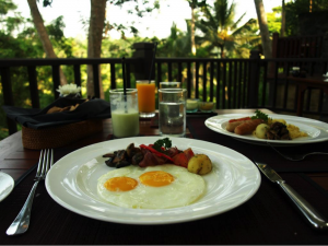 Your breakfast in bali