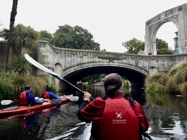 Explore Christchurch by Kayak Women Travel NZ
